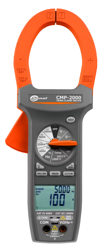 Sonel CMP-2000 Digitaler Zangenamperemeter