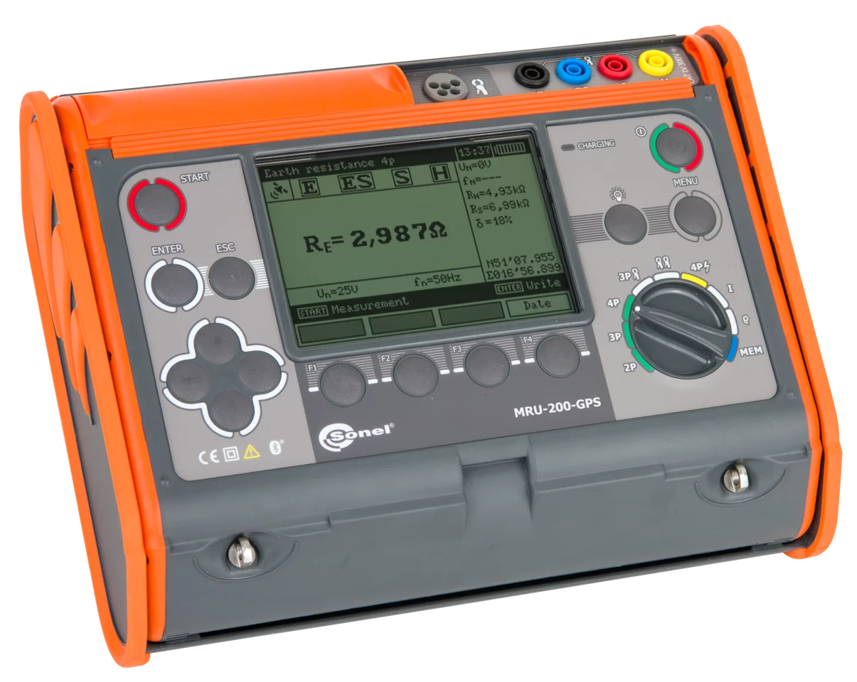 Sonel MRU-200 GPS Erdungswiderstandsmessgerät